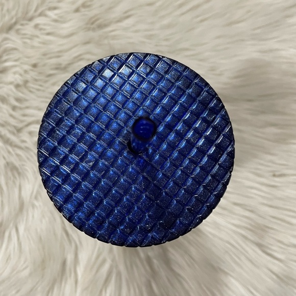 NWT Starbucks Summer 2023 ‘Cobalt Blue Pearl Grid’ Glitter Tumbler - Picture 4 of 5